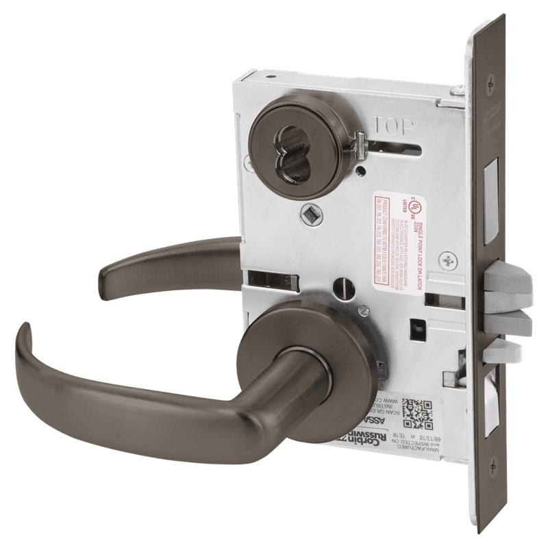 Picture of Corbin Russwin ML2067 PSA Apartment or Dormitory Mortise Lock, PS Lever, A Rose