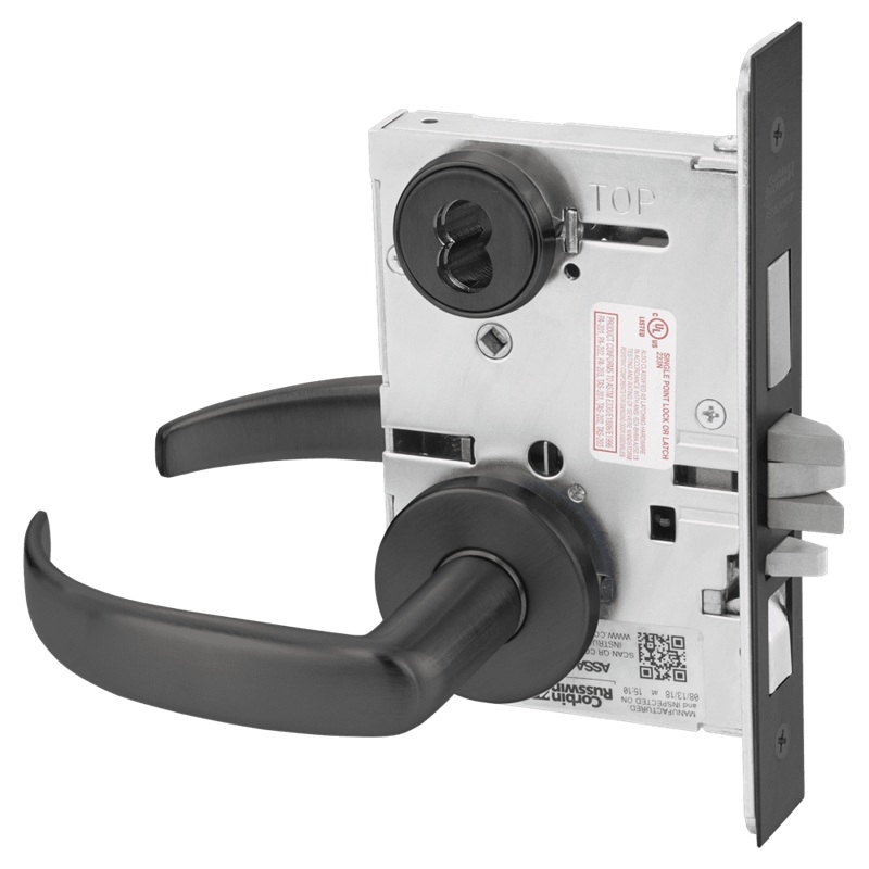 Picture of Corbin Russwin ML2067 PSA Apartment or Dormitory Mortise Lock, PS Lever, A Rose