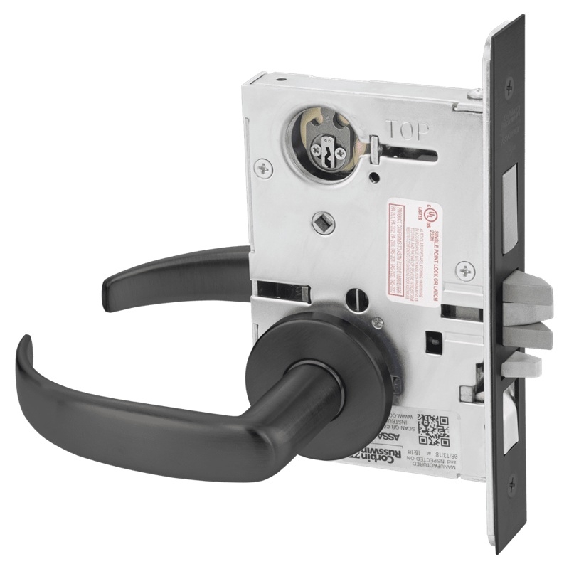 Picture of Corbin Russwin ML2067 PSA Apartment or Dormitory Mortise Lock, PS Lever, A Rose