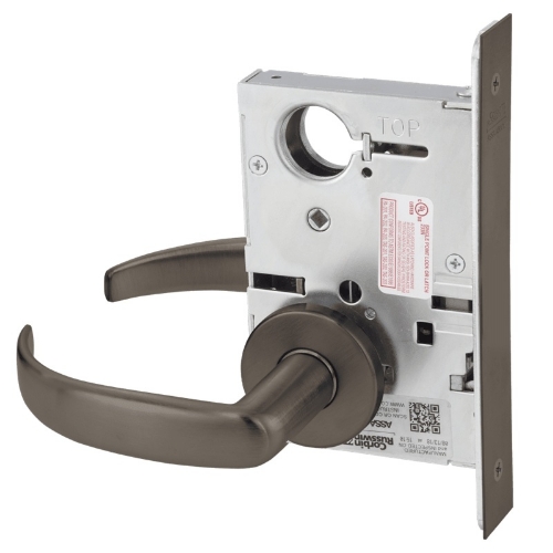 Picture of Corbin Russwin ML2070 PSA Full Dummy Trim Mortise Lock, PS Lever, A Rose