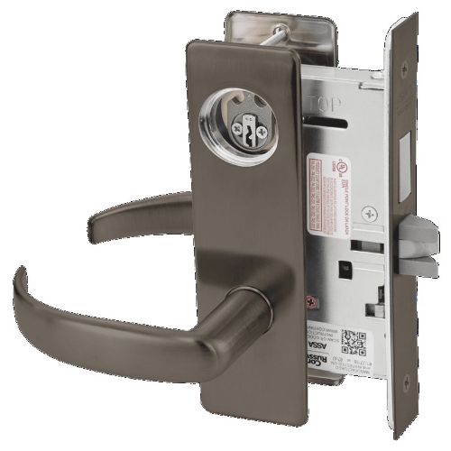 Picture of Corbin Russwin ML2022 PSM Store Door Mortise Lock, PS Lever, M Escutcheon
