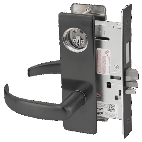 Picture of Corbin Russwin ML2029 PSM Hotel or Motel Mortise Lock, PS Lever, M Escutcheon