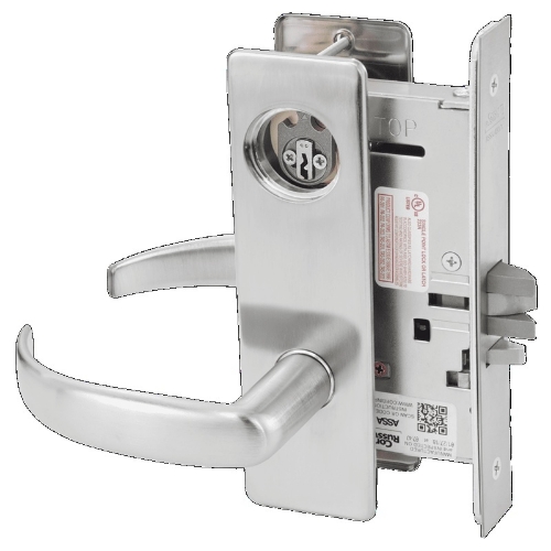 Picture of Corbin Russwin ML2042 PSM Entrance or Public Restroom Mortise Lock, PS Lever, M Escutcheon