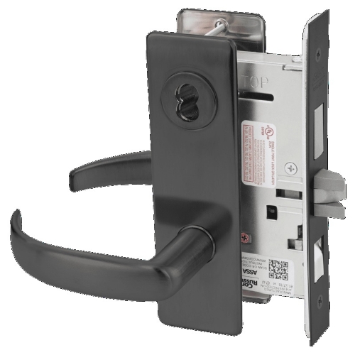 Picture of Corbin Russwin ML2048 PSM Entrance or Apartment Mortise Lock, PS Lever, M Escutcheon