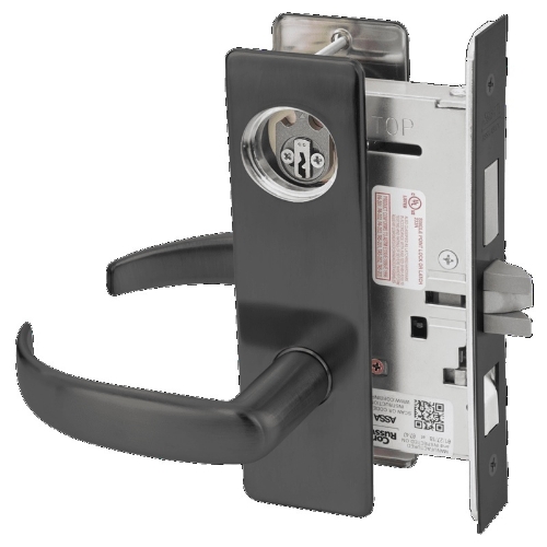 Picture of Corbin Russwin ML2048 PSM Entrance or Apartment Mortise Lock, PS Lever, M Escutcheon