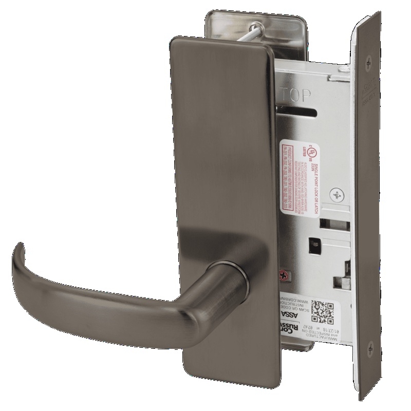 Picture of Corbin Russwin ML2050 PSM Half Dummy Trim Mortise Lock, PS Lever, M Escutcheon