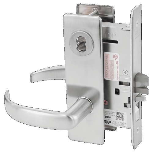 Picture of Corbin Russwin ML2051 PSM Entrance or Office Mortise Lock, PS Lever, M Escutcheon