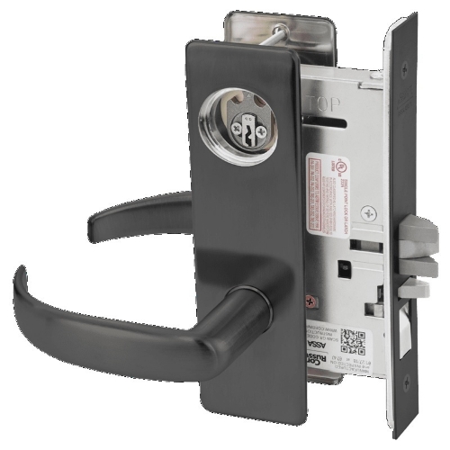 Picture of Corbin Russwin ML2051 PSM Entrance or Office Mortise Lock, PS Lever, M Escutcheon