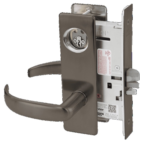 Picture of Corbin Russwin ML2057 PSM Storeroom or Closet Mortise Lock, PS Lever, M Escutcheon