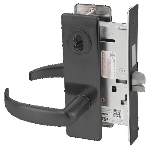Picture of Corbin Russwin ML2065 PSM Dormitory or Entrance Mortise Lock, PS Lever, M Escutcheon