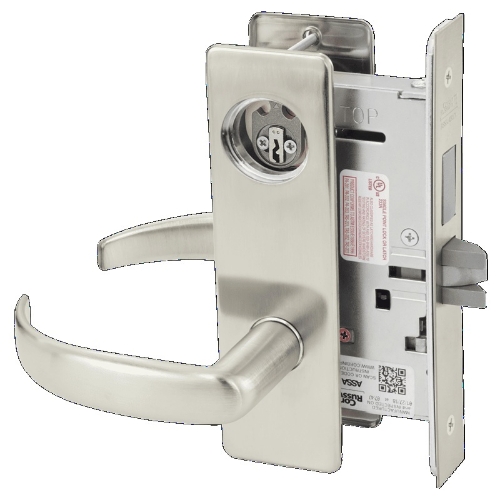 Picture of Corbin Russwin ML2065 PSM Dormitory or Entrance Mortise Lock, PS Lever, M Escutcheon