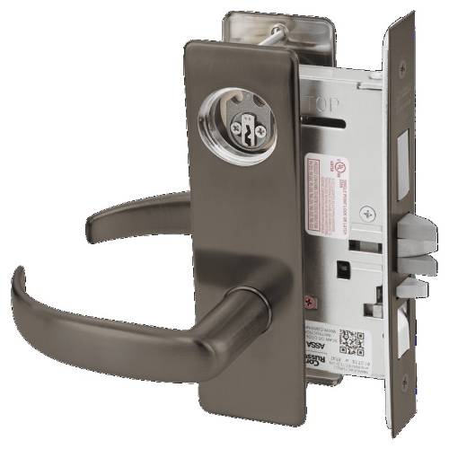 Picture of Corbin Russwin ML2067 PSM Apartment or Dormitory Mortise Lock, PS Lever, M Escutcheon