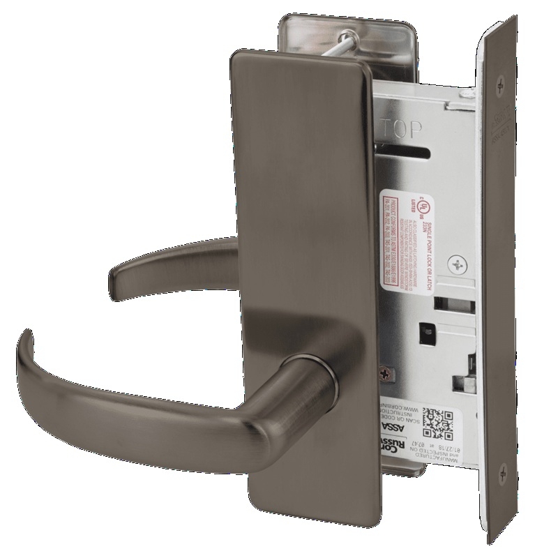 Picture of Corbin Russwin ML2070 PSM Full Dummy Trim Mortise Lock, PS Lever, M Escutcheon