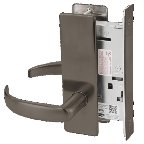 Picture of Corbin Russwin ML2070 PSM Full Dummy Trim Mortise Lock, PS Lever, M Escutcheon