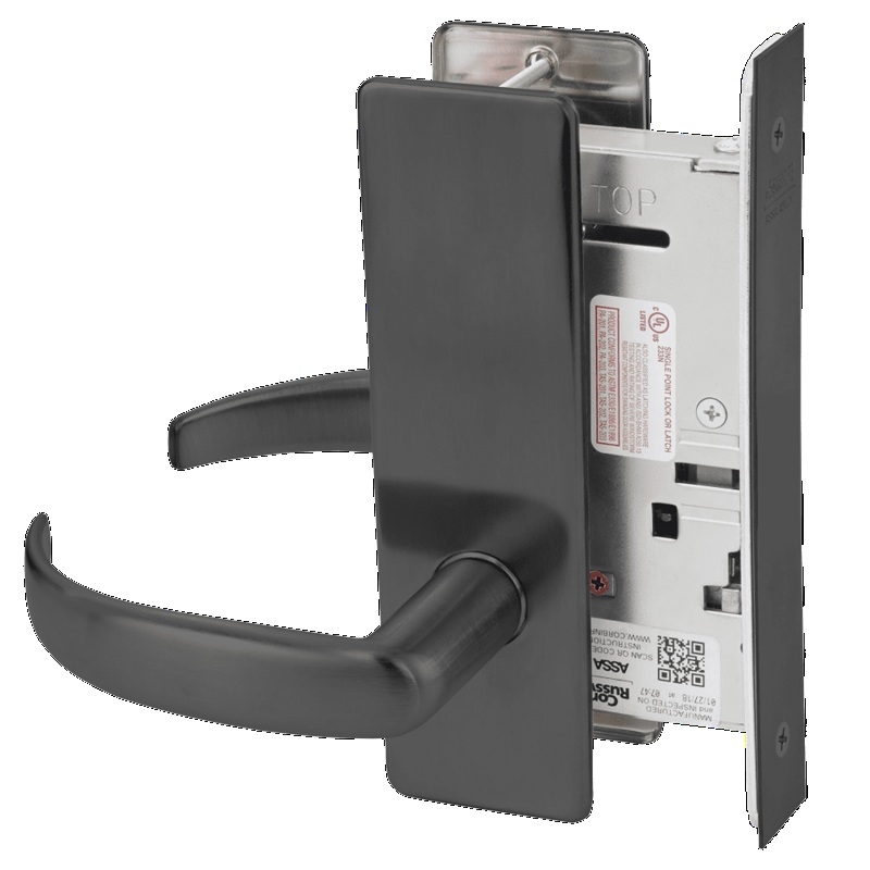 Picture of Corbin Russwin ML2070 PSM Full Dummy Trim Mortise Lock, PS Lever, M Escutcheon