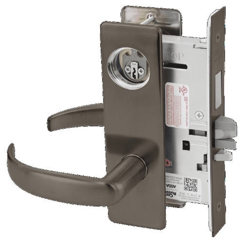 Picture of Corbin Russwin ML2072 PSM Classroom Intruder Mortise Lock, PS Lever, M Escutcheon