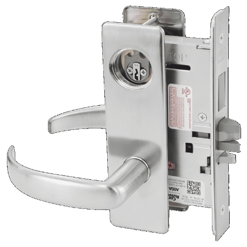 Picture of Corbin Russwin ML2072 PSM Classroom Intruder Mortise Lock, PS Lever, M Escutcheon