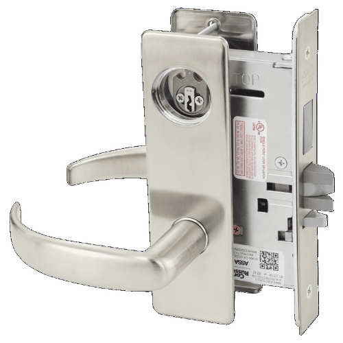 Picture of Corbin Russwin ML2072 PSM Classroom Intruder Mortise Lock, PS Lever, M Escutcheon