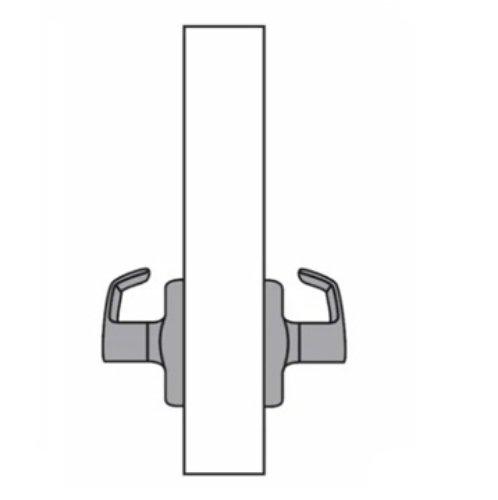 Picture of Corbin Russwin ML2070 PSN Full Dummy Trim Mortise Lock, PS Lever, N Escutcheon