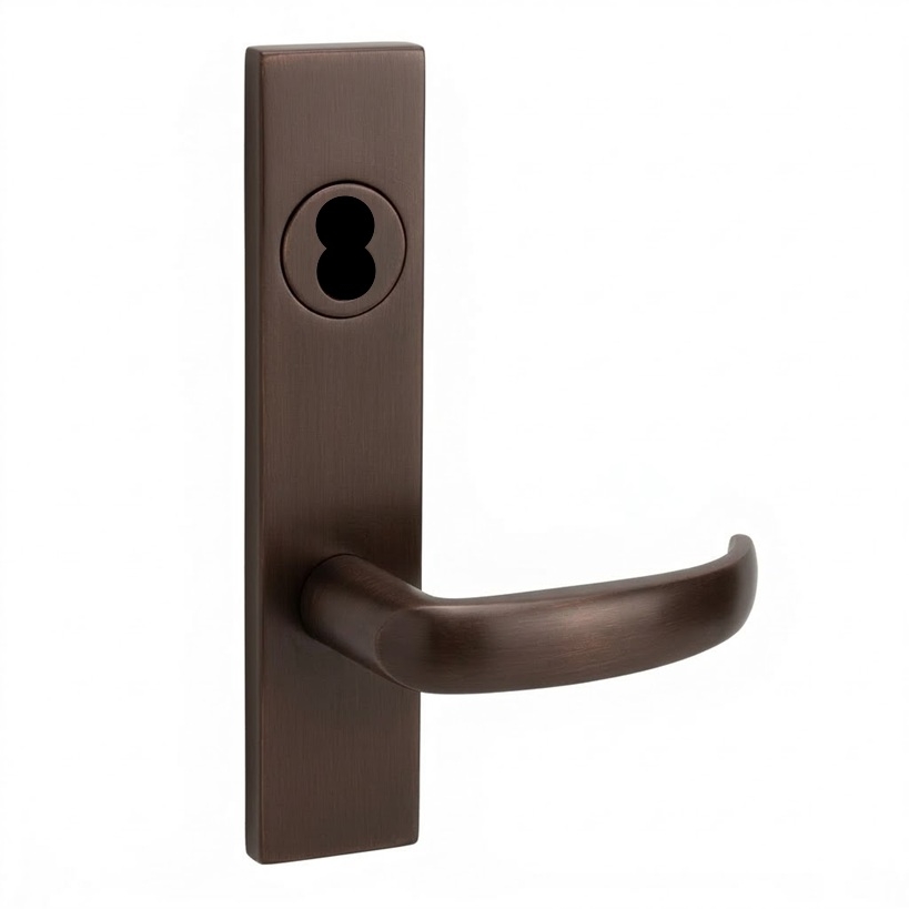 Picture of Corbin Russwin ML2042 PSR Entrance or Public Restroom Mortise Lock, PS Lever, R Escutcheon