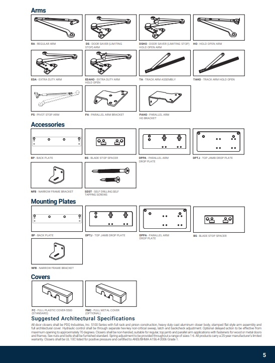Picture of PDQ 999031 SPBL PLASTIC SPACER BLOCK