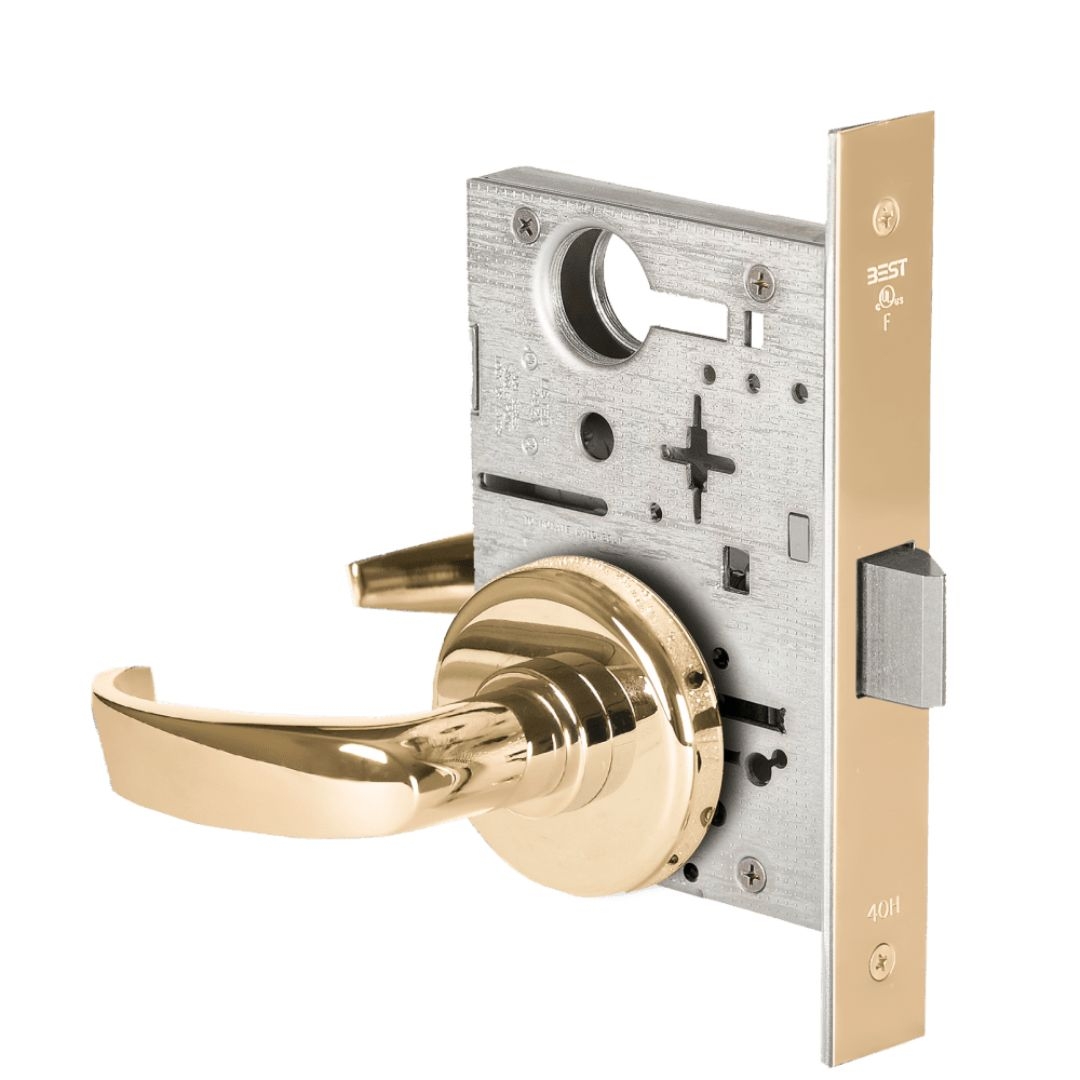 Picture of Stanley / BEST 45H0N Grade 1 Passage Mortise Lever Set, Non-Keyed