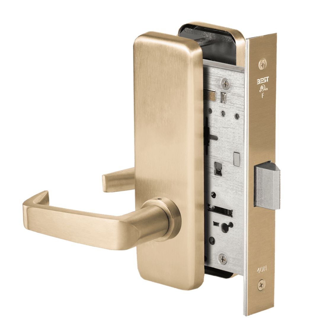 Picture of Stanley / BEST 45H0N Grade 1 Passage Mortise Lever Set, Non-Keyed