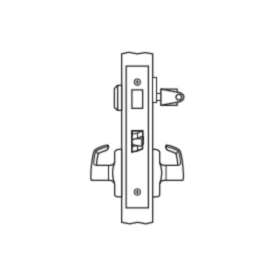 Picture of Arrow BM19 Dormitory/Exit Mortise Lock