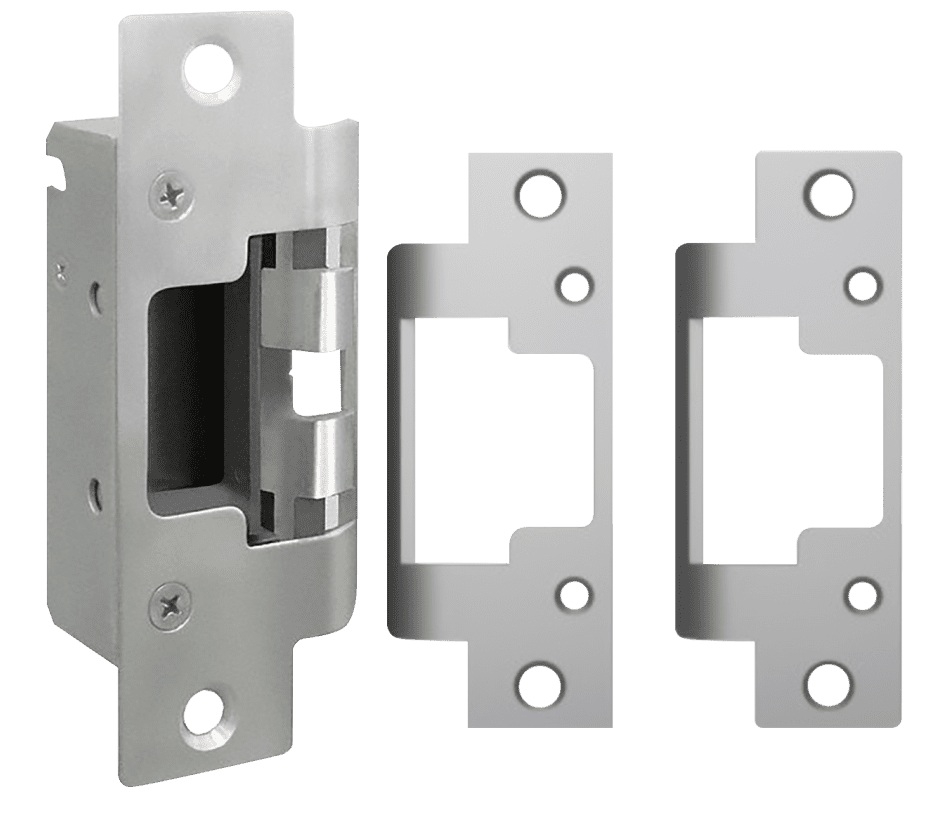 Picture of HES 8300C-630 Fail Safe/Fail Secure, Complete 12/24VDC Electric Strike, Satin Stainless Steel