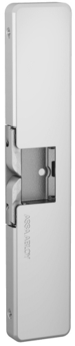 Picture of HES 9600-630 Grade 1 Electric Strike, Fail Safe/Fail Secure, 12/24 VDC, Surface Mounted, 3/4" Thickness, Satin Stainless Steel Finish