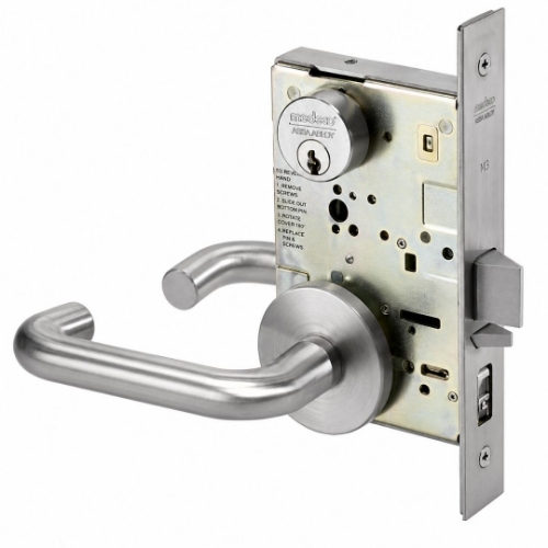 Picture of Accentra (Yale) CRR8861FL Mortise Dormitory or Storeroom Lock Lever Lock, Carmel Lever