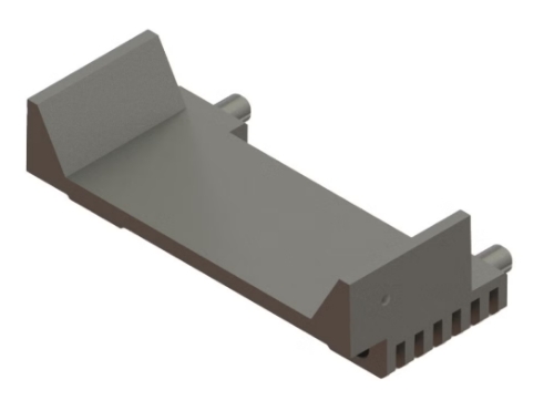 Picture of HES 5104-1-1/4 Stackable Lip Extension for 5000 Series -  1-1/4"
