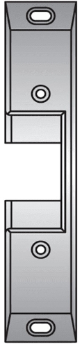 Picture of HES 783S 630 Faceplate Only, 7000 Series, 9" x 1-3/4" x 11/16", Surface, Satin Stainless Steel