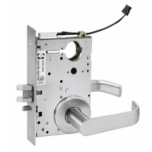 Picture of Corbin Russwin ML20915 NSA SEC Electrically Controlled Mortise Lock - No Cylinder Override - Fail Secure - NSA Lever