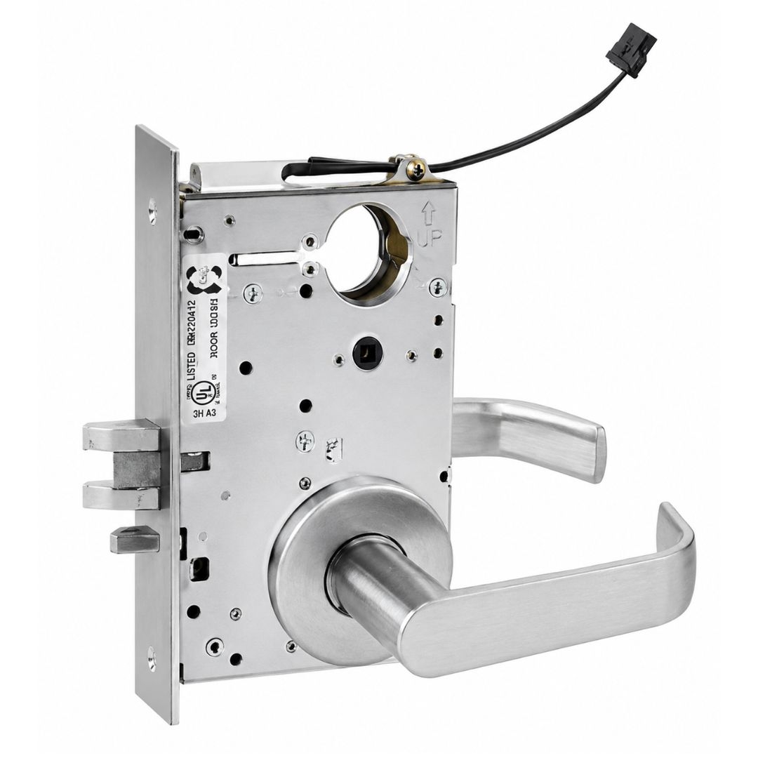 Picture of Corbin Russwin ML20907 NSB SAF Electrically Controlled Mortise Lock - No Cylinder Override - Fail Safe - NSB Lever