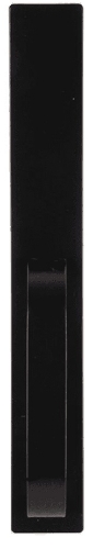 Picture of Detex 02AN 689 AN Straight Pull Trim with Blank Escutcheon, for Value Series Devices, Aluminum Painted