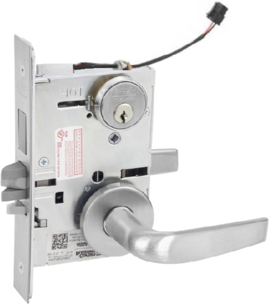 Picture of Corbin Russwin ML20914 ASF SEC Electrically Controlled Mortise Lock - Single Cylinder - Fail Secure - ASF Lever