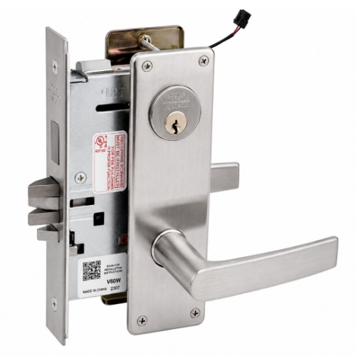 Picture of Corbin Russwin ML20906 ASN SAF Electrically Controlled Mortise Lock - Fail Safe - ASN Lever