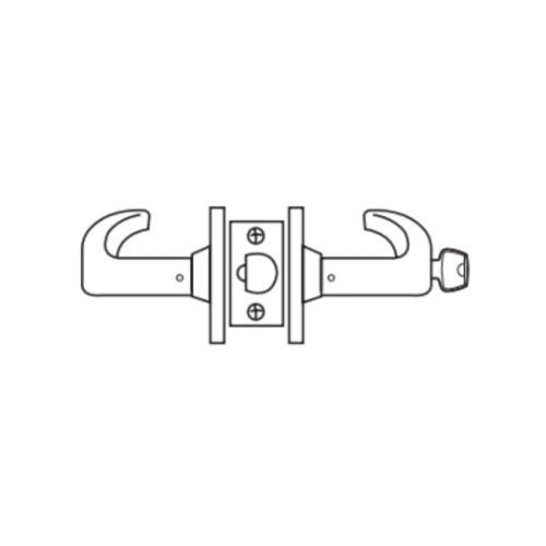 Picture of Sargent 10XG60 Grade 1 Barrier Free Storeroom/ Public Restroom Cylindrical Lock