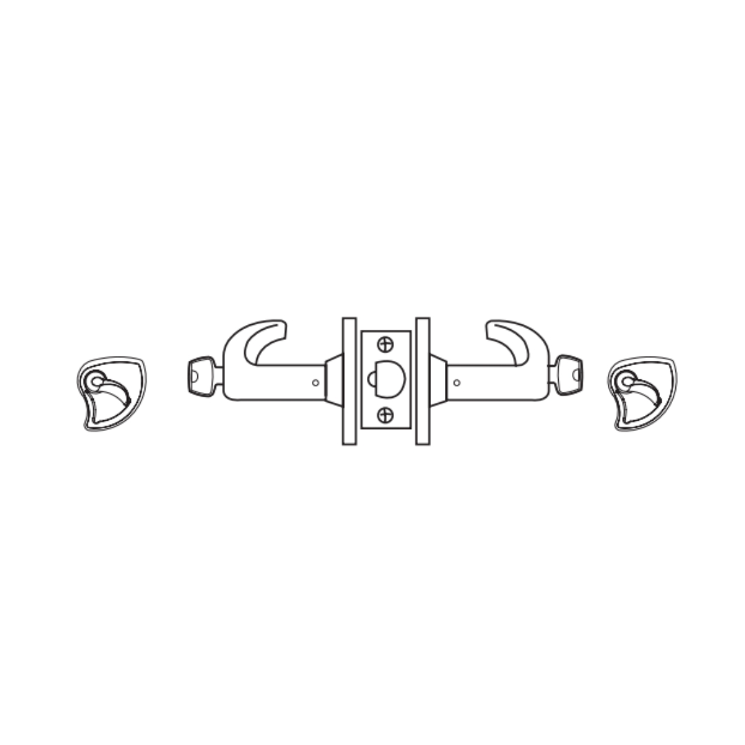 Picture of Sargent 10XG16 Grade 1 Classroom Security, Apartment, Exit, Privacy Cylindrical Lock