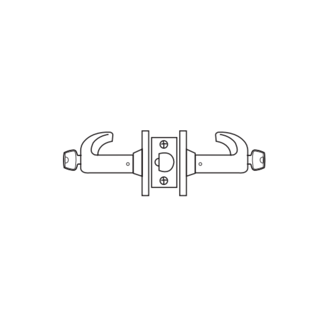 Picture of Sargent 10XG26 Grade 1 Store or Storeroom Cylindrical Lock