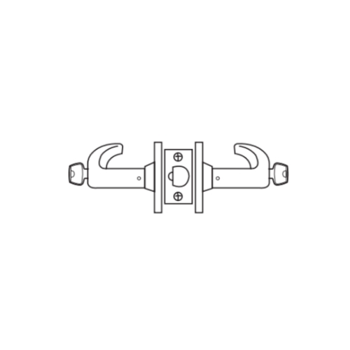 Picture of Sargent 10XG26 Grade 1 Store or Storeroom Cylindrical Lock