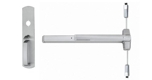 Picture of Von Duprin 9827TP / 9927TP Surface Vertical Rod Panic Exit Device, With Thumbpiece Trim